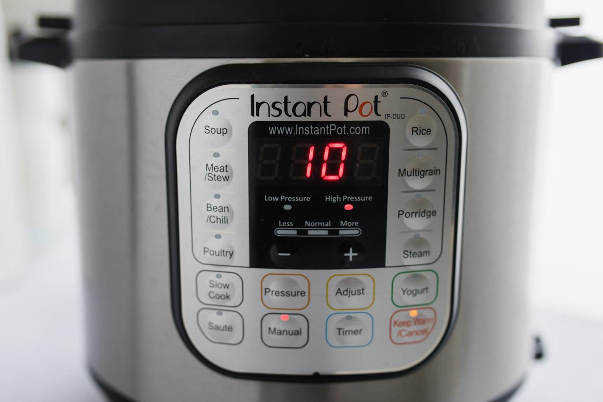 instant pot settings for Asian BBQ Chicken Wings Recipe
