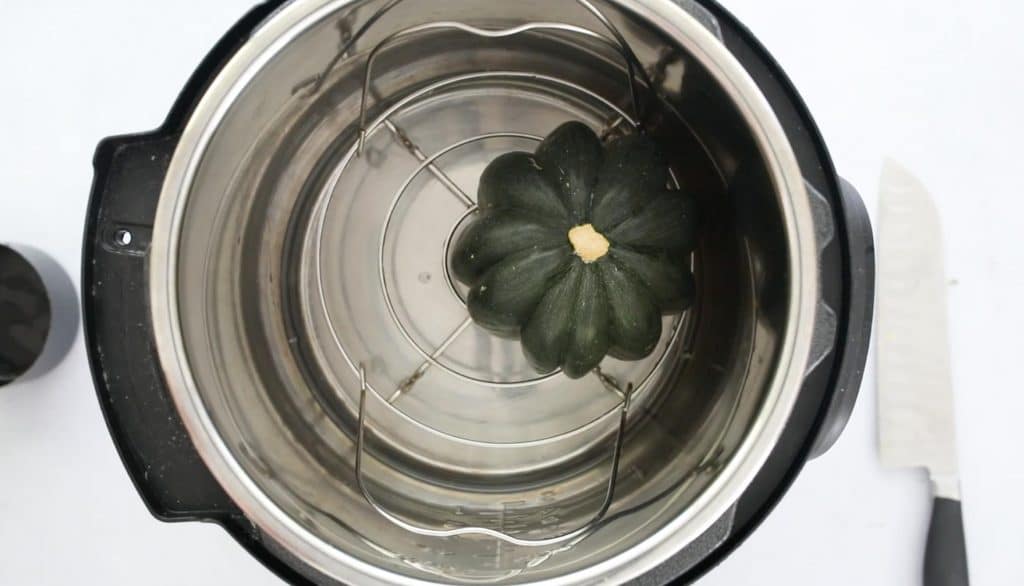 acorn squash in an Instant Pot